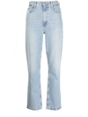 AGOLDE STOVEPIPE HIGH-RISE JEANS