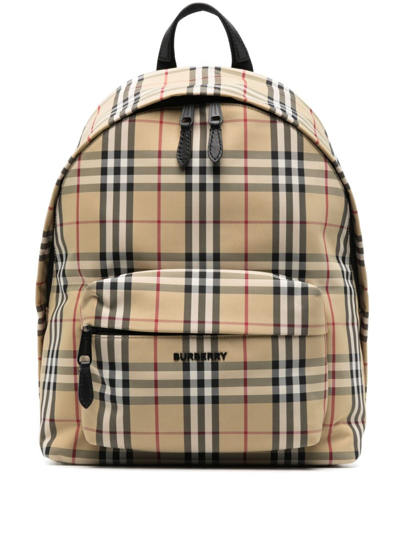 Burberry Backpack In Brown