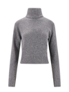 Ami Alexandre Mattiussi Ami Paris Slim Tonal Adc Sweater Clothing In Grey
