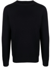 Dondup Crew Neck Knitwear Sweaters In Black