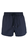 Vilebrequin X The Woolmark Company Drawstring Swim Shorts In Blue