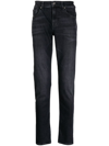 7 FOR ALL MANKIND MID-RISE SLIM-CUT JEANS