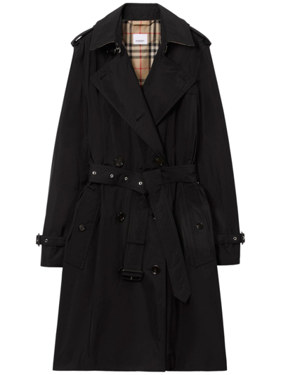 Burberry Raincoat In Black