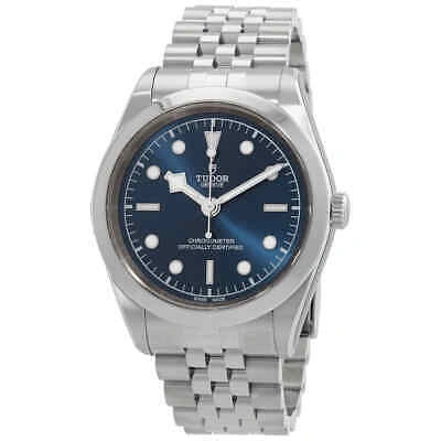 Pre-owned Tudor Black Bay Automatic Chronometer Blue Dial Men's Watch M79680-0002