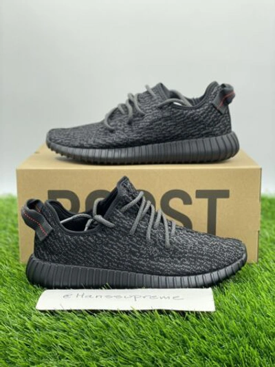 Pre-owned Adidas Originals Adidas Yeezy Boost 350 V1 Pirate Black |size 9| Bb5350 2023 In Hand Fast Ship