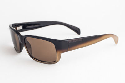 Pre-owned Serengeti Merano Brown Fade Polarized Driver Sunglasses 7241 57mm