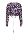 Suoli Woman Blouse Purple Size 8 Polyester In Purple
