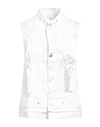 Elisa Cavaletti By Daniela Dallavalle Woman Jacket White Size 10 Cotton, Elastane