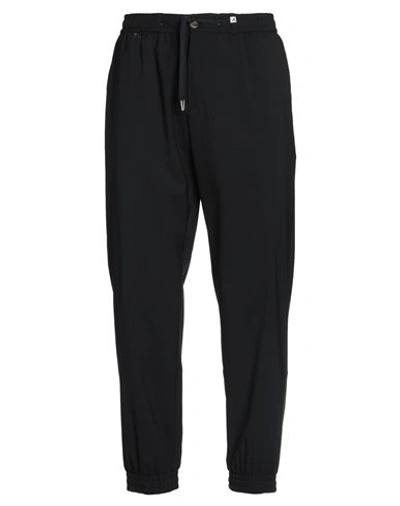 Myths Man Pants Black Size 34 Virgin Wool, Polyamide, Elastane