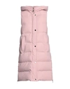 Tsd12 Woman Down Jacket Light Pink Size Xl Polyester