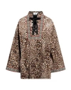 Etro Woman Top Sand Size 4 Cotton, Viscose, Polyester In Beige