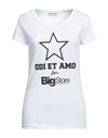 ODI ET AMO ODI ET AMO WOMAN T-SHIRT WHITE SIZE M COTTON