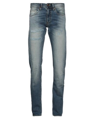 Armani Exchange Man Jeans Blue Size 28 Cotton, Elastane