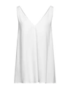 Stella Mccartney Woman Top White Size 10-12 Viscose, Acetate, Elastane