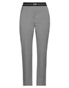 Msgm Woman Pants Grey Size 6 Virgin Wool, Elastane