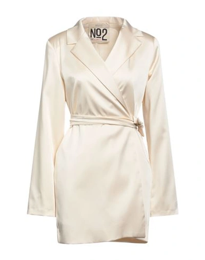 Aniye N°2 Woman Blazer Cream Size S Polyester, Elastane In White