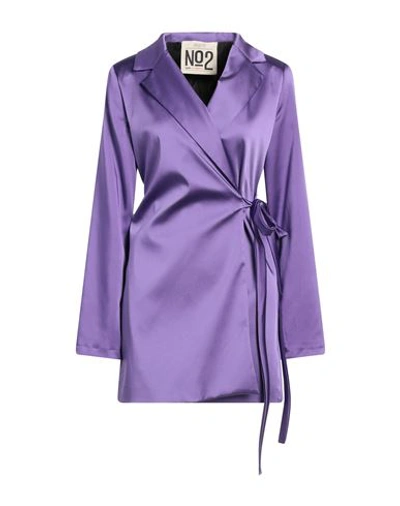 Aniye N°2 Woman Blazer Purple Size S Polyester, Elastane