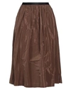 Jucca Midi Skirts In Brown