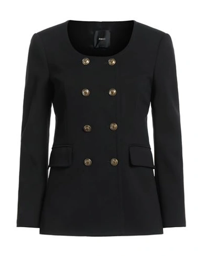 Pinko Woman Blazer Black Size 6 Viscose, Polyamide, Elastane