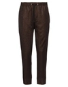 Hōsio Man Pants Brown Size 32 Acrylic, Wool, Polyester