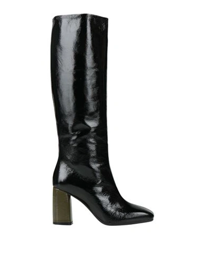 Maliparmi Malìparmi Woman Boot Black Size 8 Soft Leather