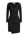 Chiara Boni La Petite Robe Woman Mini Dress Black Size 4 Polyamide, Elastane