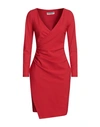 Chiara Boni La Petite Robe Woman Mini Dress Red Size 4 Polyamide, Elastane