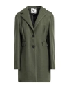 Eph Woman Coat Military Green Size 12 Polyester