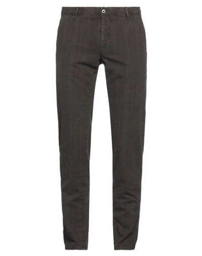 Incotex Slacks By Slowear Man Pants Dark Brown Size 29 Cotton, Polyacrylic, Elastane
