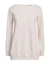 Shirtaporter Woman Sweater Light Grey Size 10 Wool, Cashmere