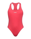 Vetements Woman One-piece Swimsuit Red Size M Polyamide, Elastane