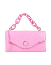 Hibourama Woman Handbag Pink Size - Soft Leather