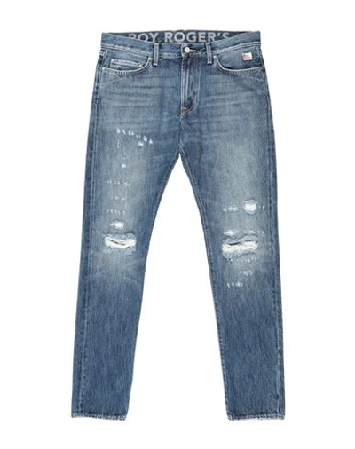 Roy Rogers Roÿ Roger's Man Jeans Blue Size 31 Cotton