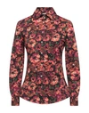 Brian Dales Woman Shirt Fuchsia Size 2 Polyamide, Elastane In Pink