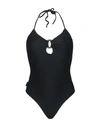 Rrd Woman One-piece Swimsuit Black Size 4 Polyamide, Elastane