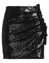 Suoli Woman Mini Skirt Black Size 8 Polyester In Black