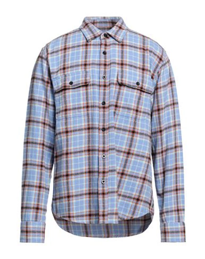 Obey Man Shirt Purple Size Xl Organic Cotton