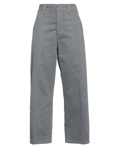 Department Five Department 5 Woman Denim Pants Grey Size 25 Cotton In Grey