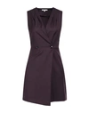 Patrizia Pepe Woman Mini Dress Purple Size 2 Polyester, Viscose, Elastane In Purple