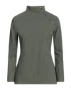 Chiara Boni La Petite Robe Woman T-shirt Military Green Size 8 Polyamide, Elastane