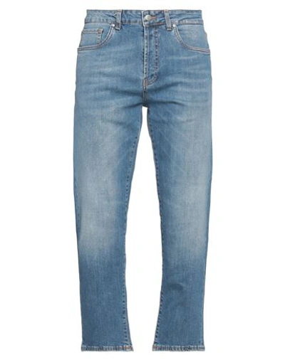 Liu •jo Man Man Jeans Blue Size 34 Cotton, Elastane