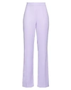Vicolo Woman Pants Lilac Size L Polyester In Purple