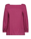 Siste's Woman Top Deep Purple Size Xs Viscose