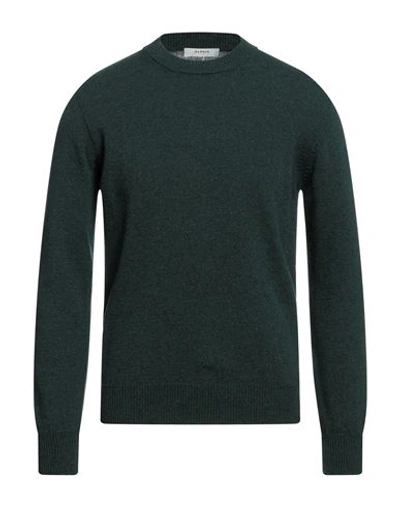 Alpha Studio Man Sweater Dark Green Size 44 Wool