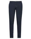 Powell Man Pants Midnight Blue Size 38 Cotton, Elastane