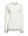 Marni Woman Sweater White Size 6 Wool In White