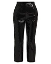 Karl Lagerfeld Woman Pants Black Size 8 Viscose, Polyester, Elastane In Black