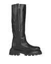 Plan C Woman Knee Boots Black Size 10 Soft Leather