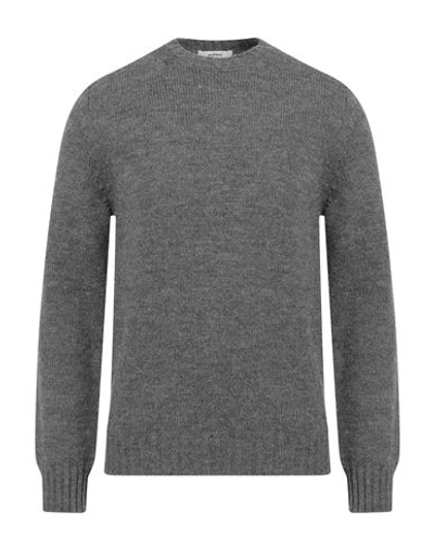 Alpha Studio Man Sweater Grey Size 44 Acrylic, Alpaca Wool, Wool