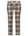 Jacob Cohёn Woman Pants Brown Size 28 Viscose, Polyester, Elastane, Soft Leather In Beige